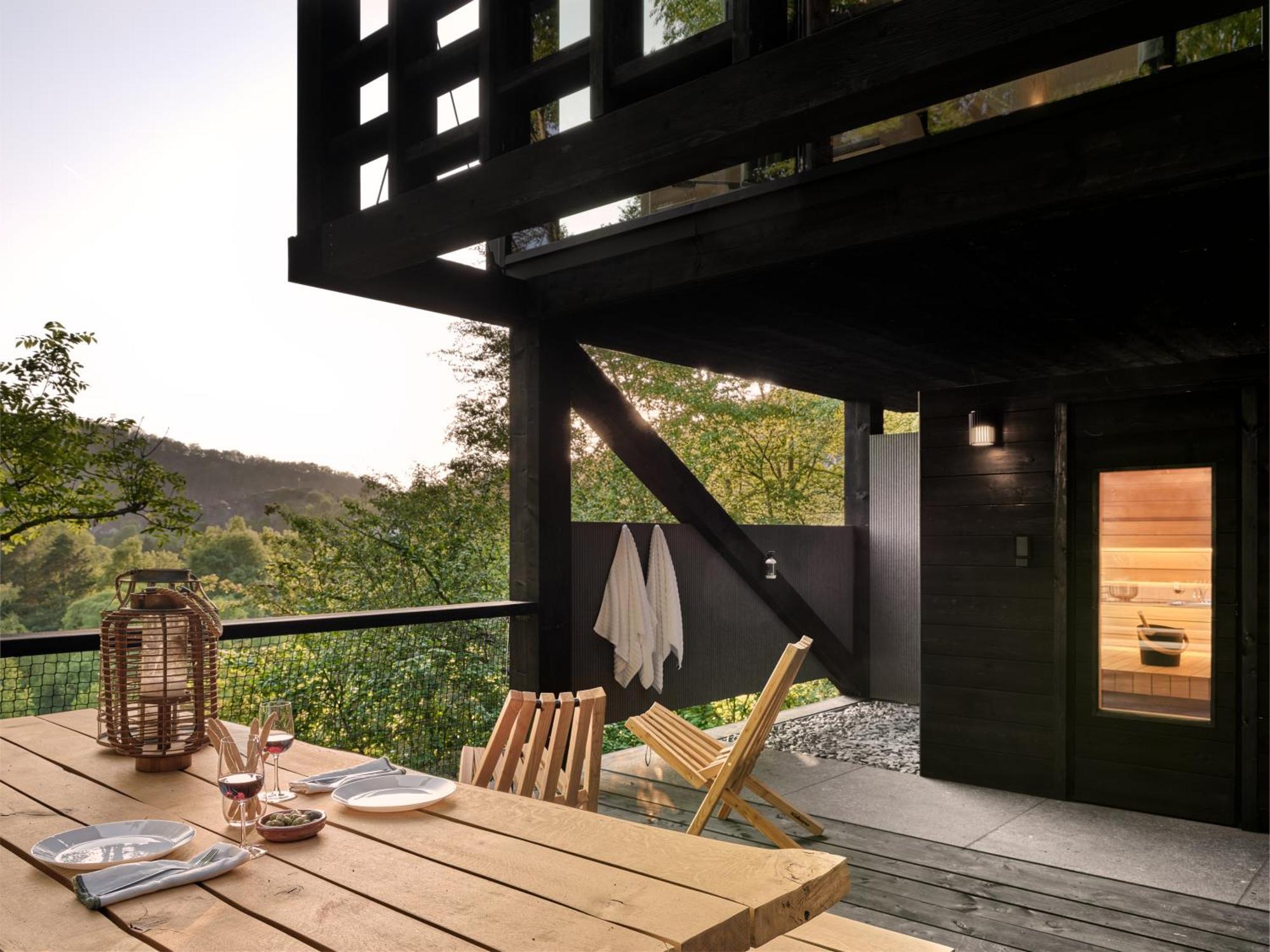 Hutstuf The Beaver & Private Outdoor Spa La-Roche-en-Ardenne Exterior foto